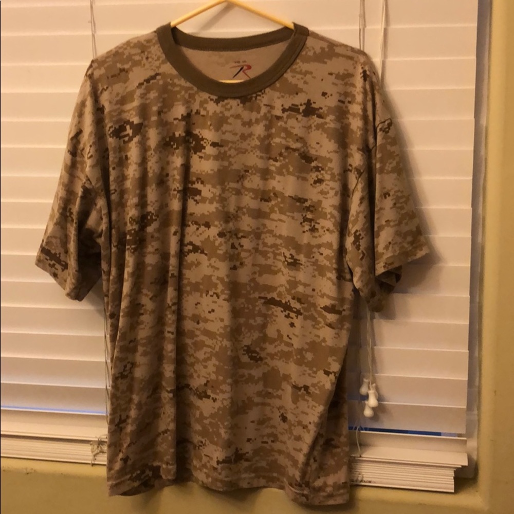 Digital Camouflage T shirt